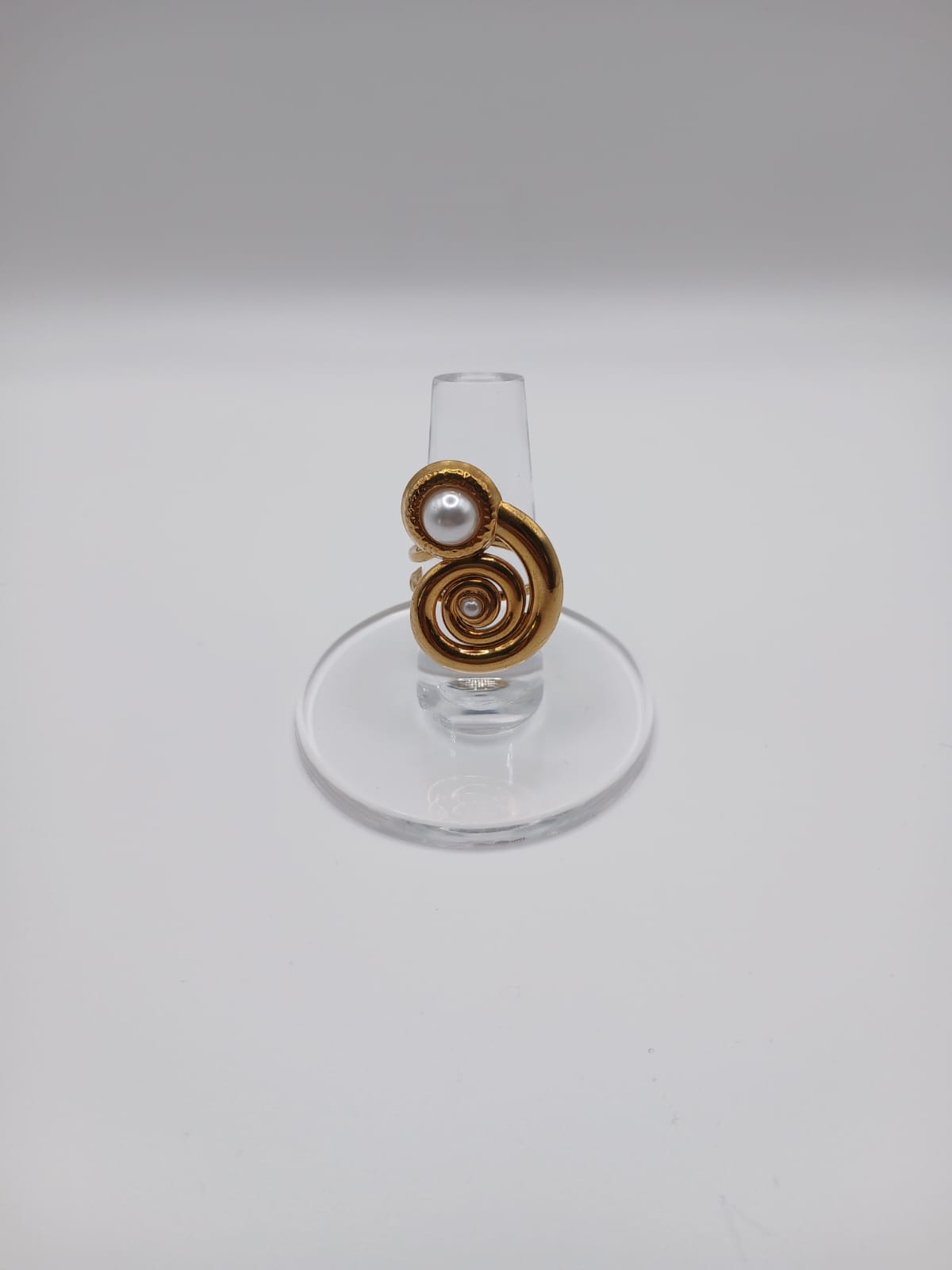 Anillo Caracol Dorado